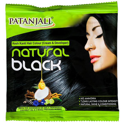 Patanjali Kesh Kanti Hair Colour (Cream & Developer)